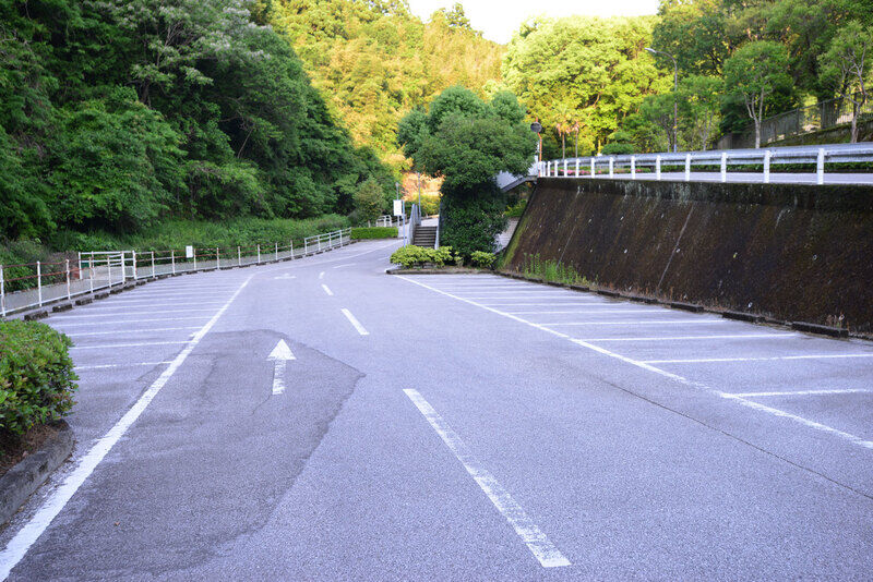 高知市斎場 駐車場1