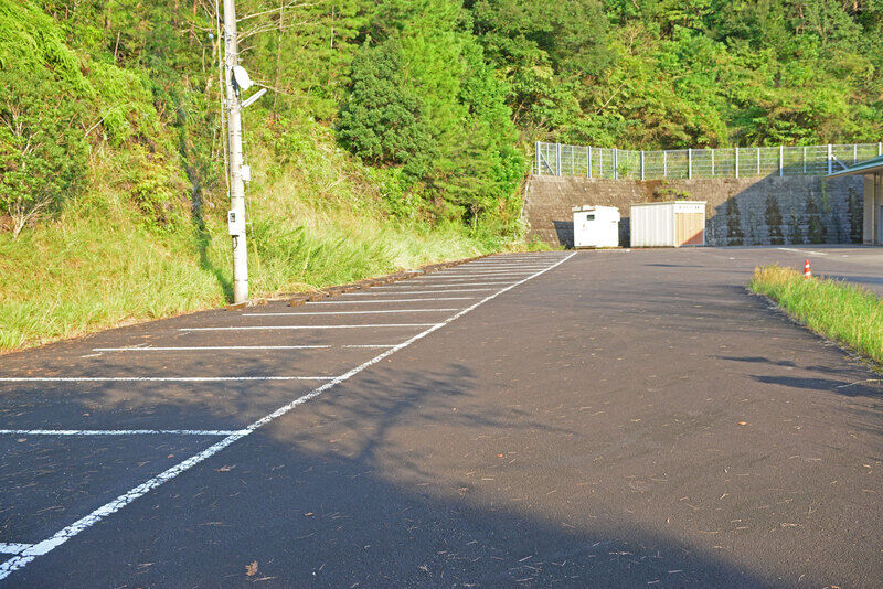 土佐清水斎場 駐車場2