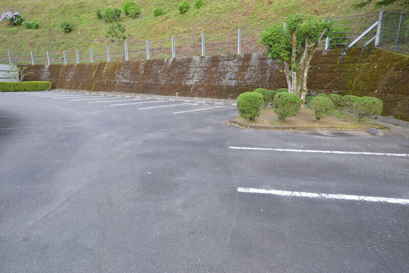 嶺北斎苑 駐車場1