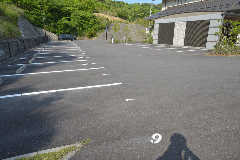 室戸市火葬場 駐車場1