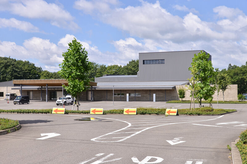 久慈地区斎場 駐車場