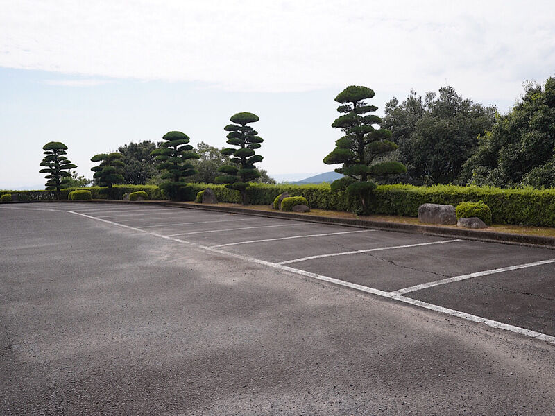 諫早市 鹿ノ塔斎場 駐車場2