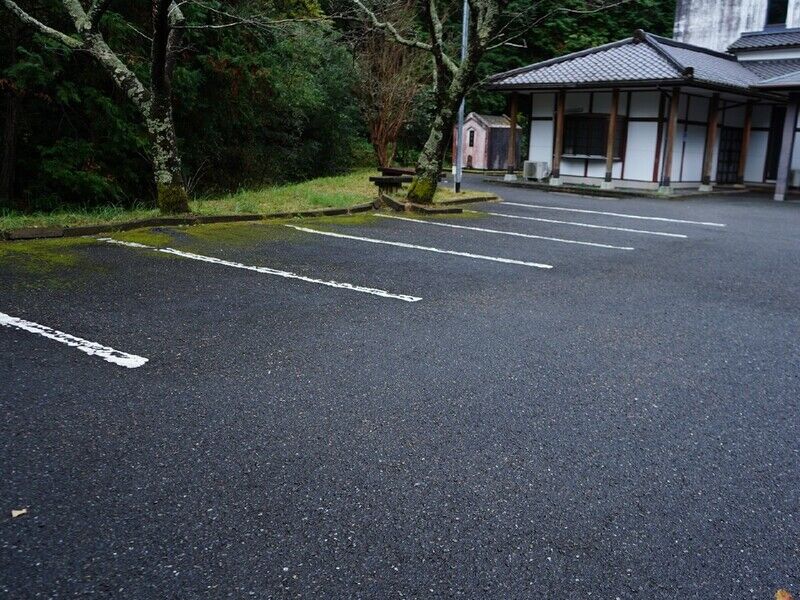 天草火葬場 駐車場