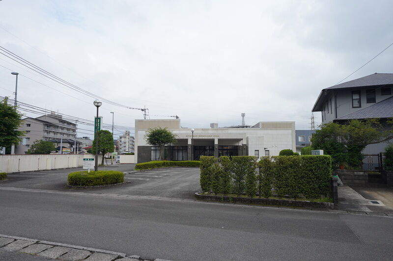 清武メモリードホール 外観、入口