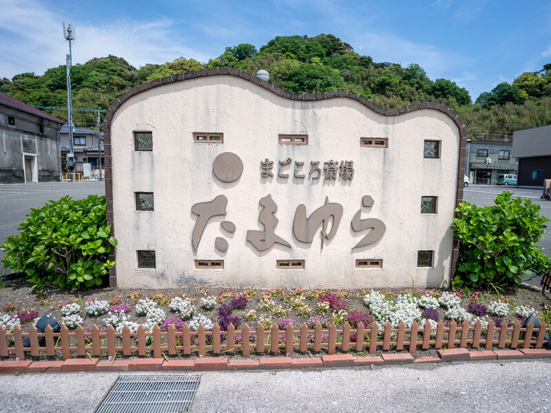 まごころ斎場たまゆら 看板