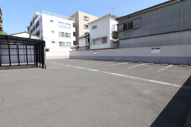 想庵 小松原 駐車場1