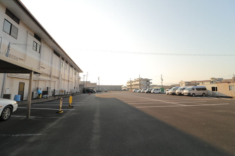 青山斎場 駐車場2