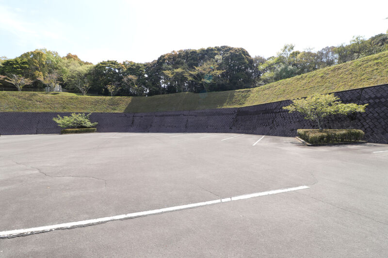 北部斎場 駐車場1
