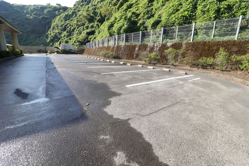垂水市火葬場 駐車場1