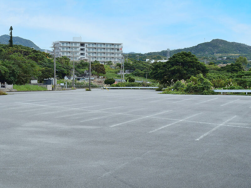 本部町葬祭場 駐車場2 