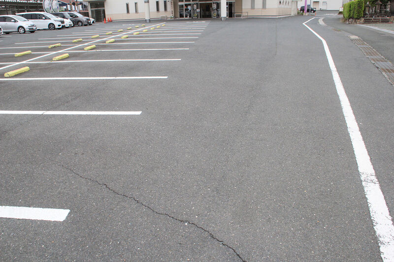 やすらぎホールしんしろ 駐車場