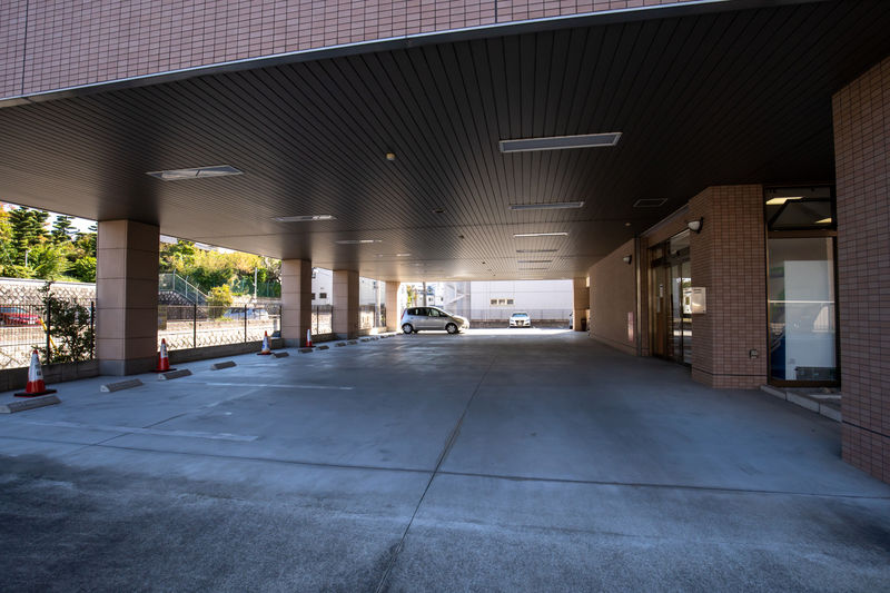 笠寺斎場 駐車場2