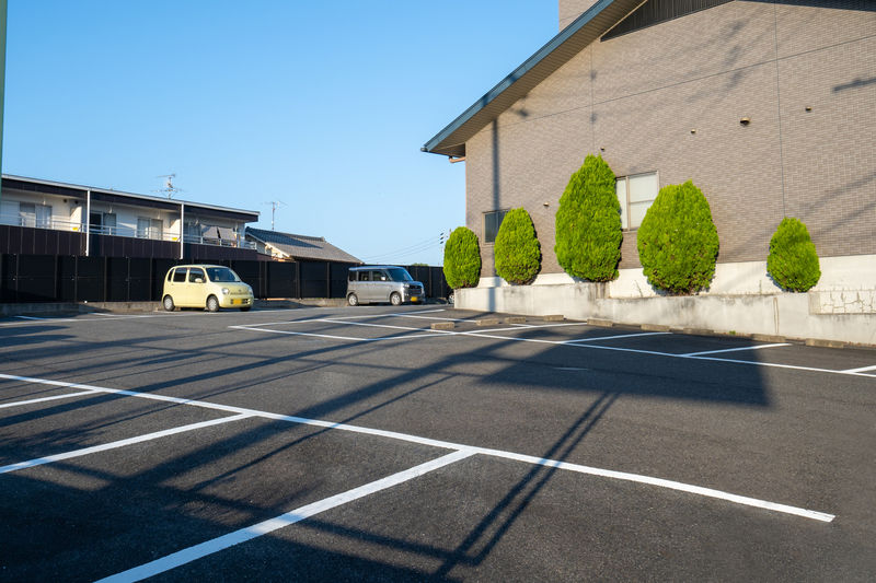 みどり斎場 駐車場1