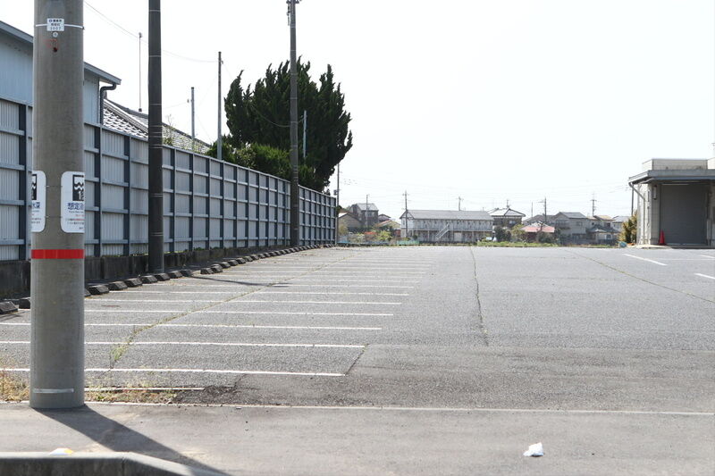 潮来ホール 駐車場１