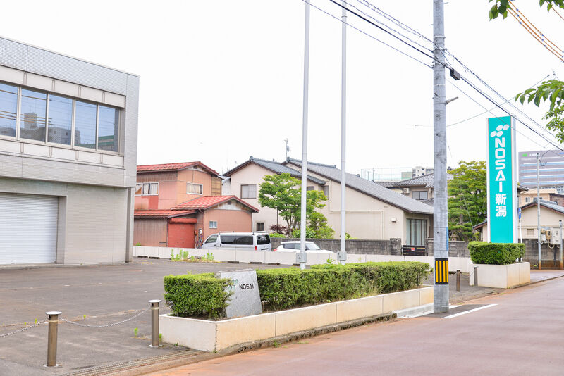 やすらぎホール　ながおか 入り口
