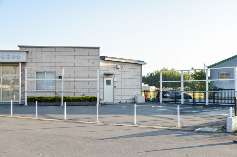 やすらぎホールふるかわ 駐車場