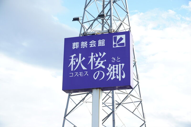 秋桜の郷 看板１