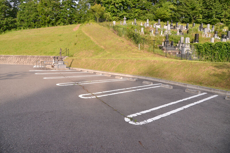 田村市斎場 駐車場