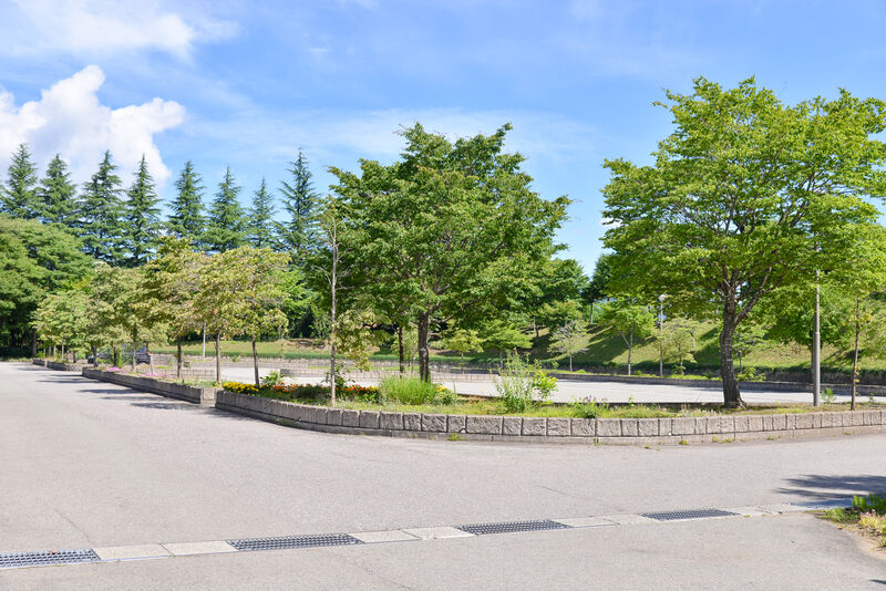 いなわしろ聖苑 駐車場