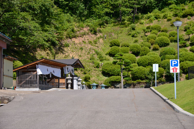 喜多方地方広域市町村圏組合斎場 入り口２