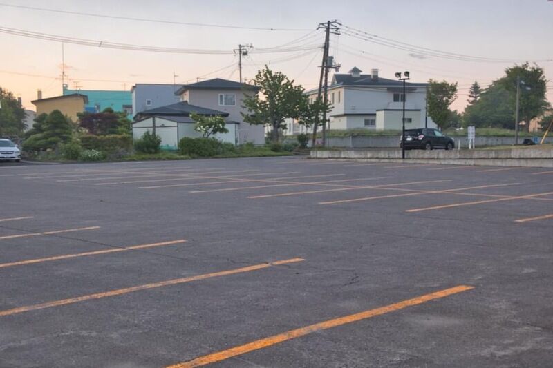 網走ベルコ会館 駐車場1