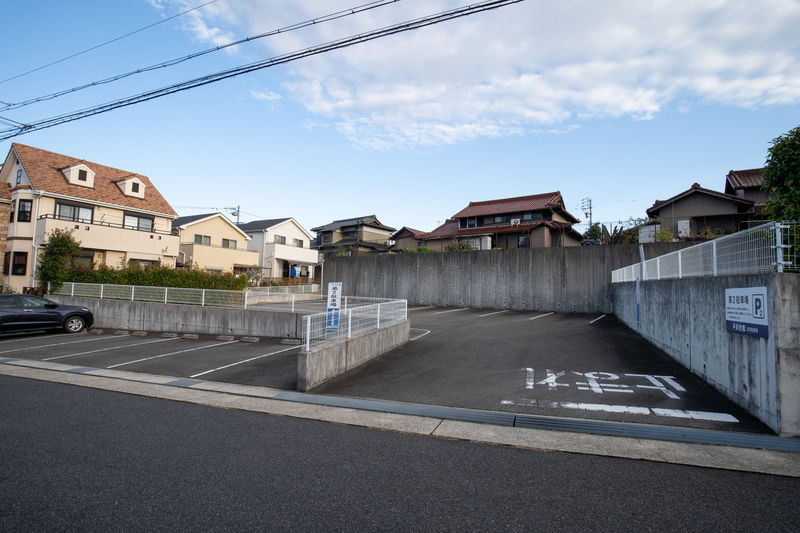 志段味斎場 駐車場1