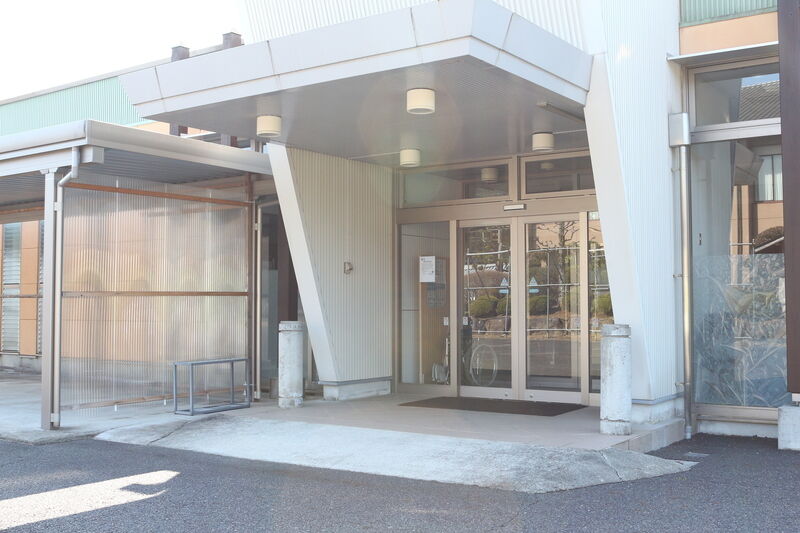 常陸太田市里美斎場 入口