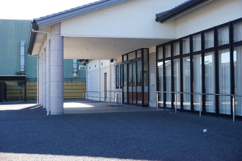 JA葬祭　中川斎場 入口