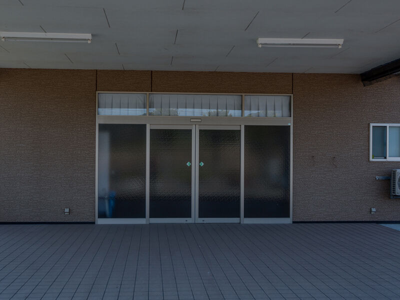 京町斎場 入口