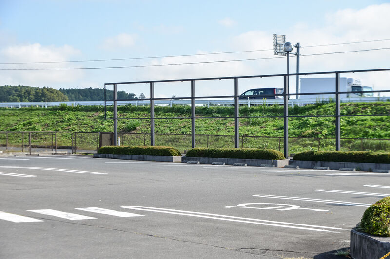 やすらぎホールかしまだい 駐車場
