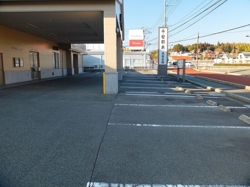 平安祭典 高屋会館 駐車場1