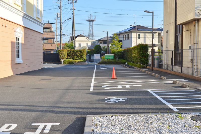 やすらぎホール戸田 駐車場1
