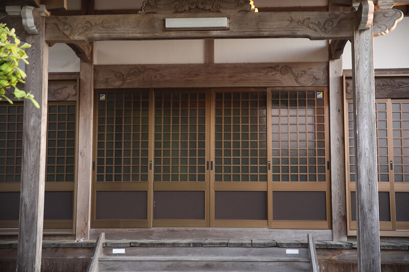 圓光寺会館 玄関
