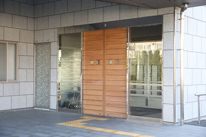 川井町さくら会館 玄関
