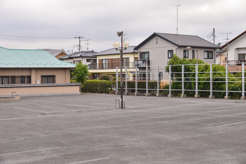 リリーブホールかべや 駐車場