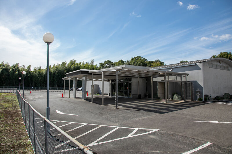 奉安殿斎場 駐車場