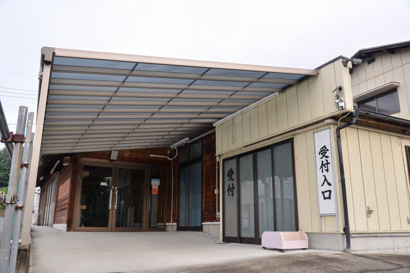 上野原セレモニーホール 入り口