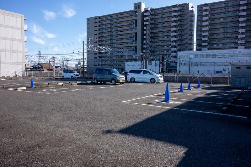 草津シティホール 駐車場1