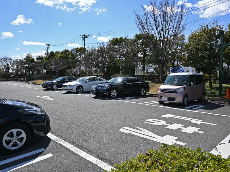 臨海斎場 駐車場