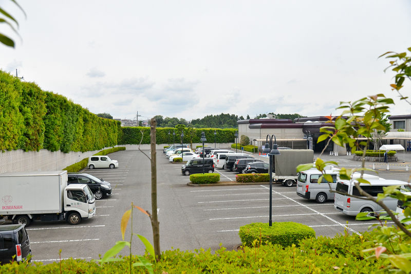 八王子市斎場 駐車場1