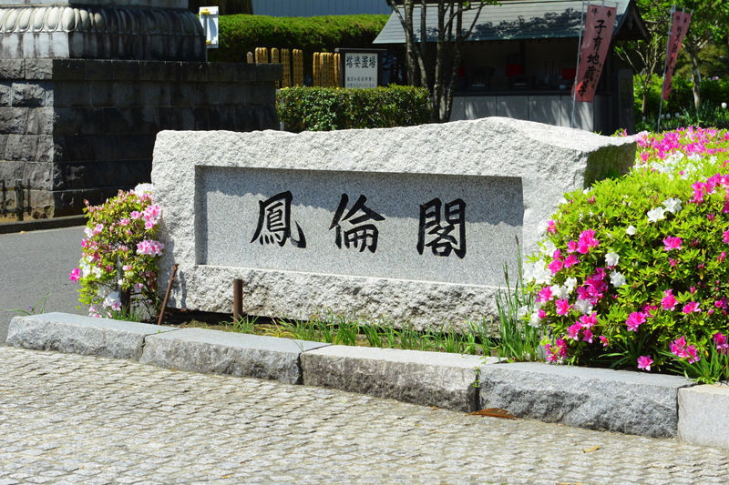 合掌の郷　鳳倫閣 看板