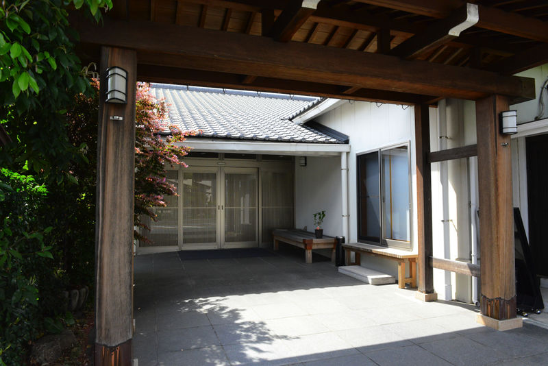 水明館 入り口