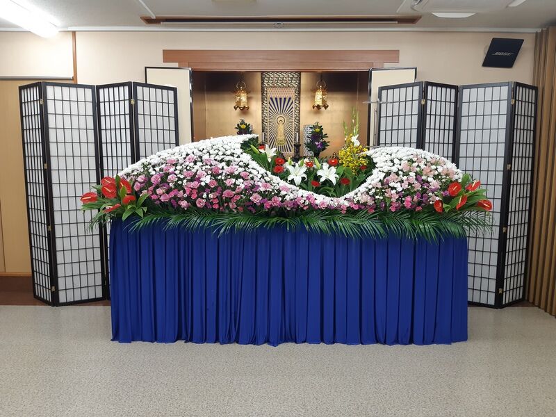葬儀事例: 茨木市　称名寺の家族葬