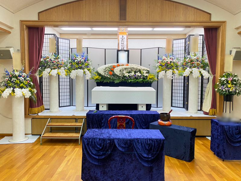 葬儀事例: ひびきホールの一日葬
