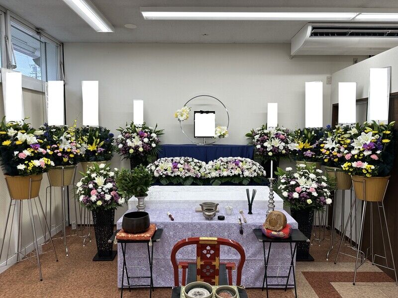 葬儀事例: 常滑ホールの家族葬