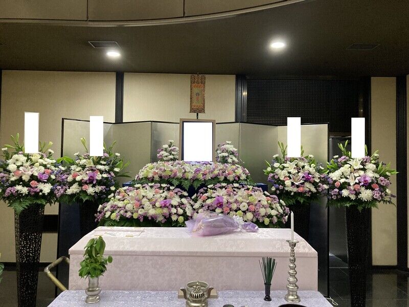 葬儀事例: 知北斎場の家族葬