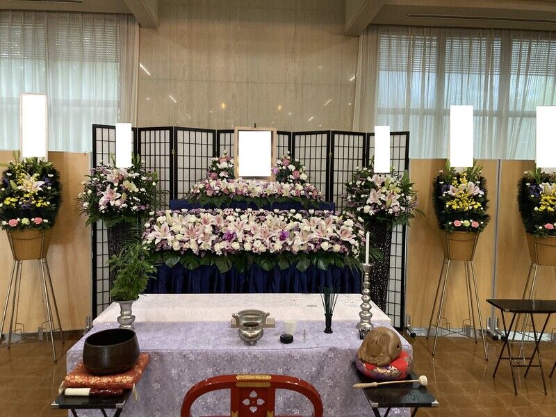 葬儀事例: 知多斎場の家族葬