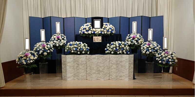 葬儀事例: 南多摩斎場第三式場１日家族葬儀１０名プラン