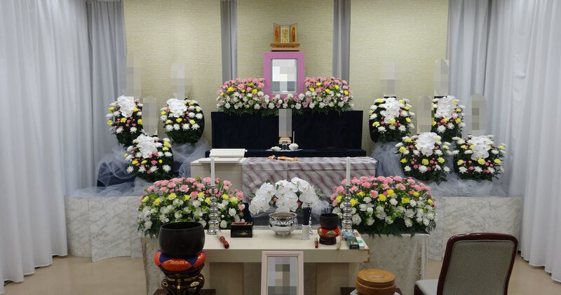葬儀事例: 代々幡斎場にて会員様の家族葬
