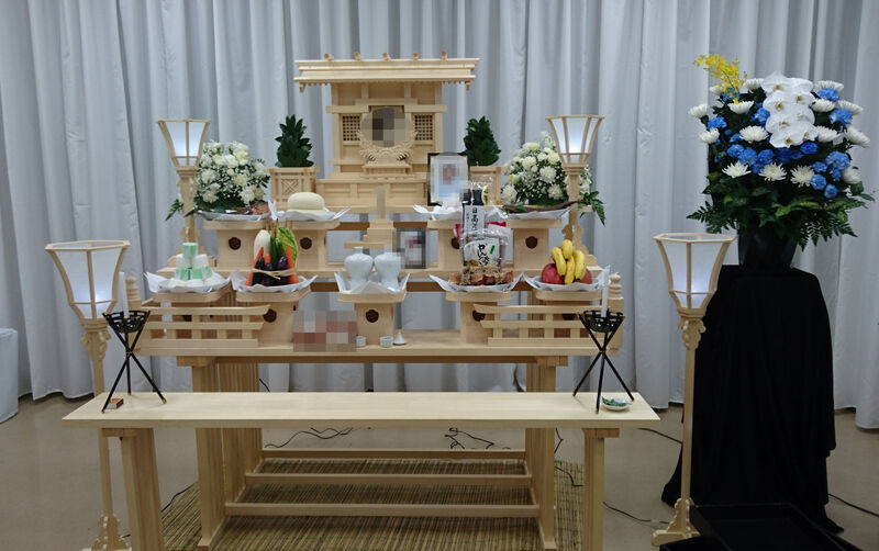 葬儀事例: 桐ケ谷斎場で会員様の神葬祭
